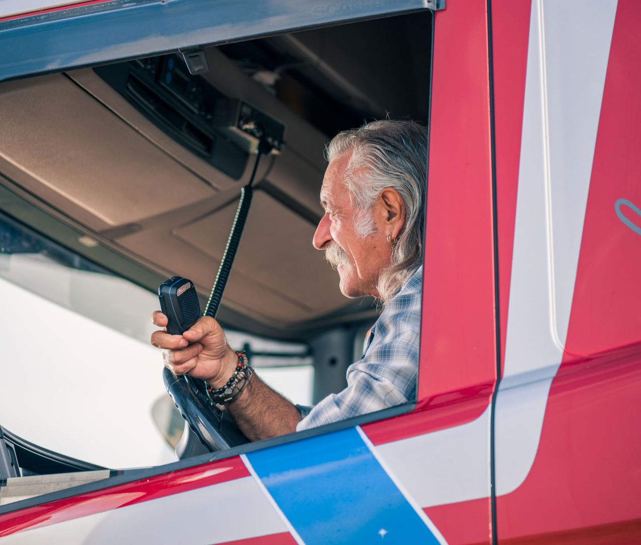 Lastwagen und Transport