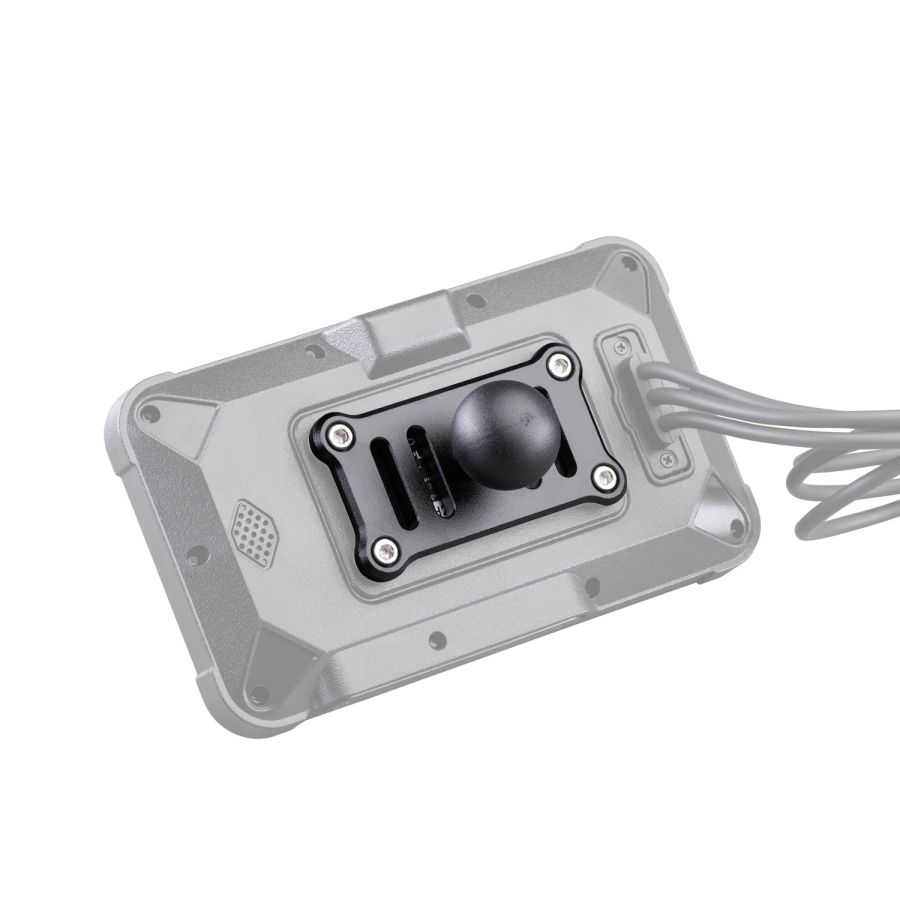 Adapter aus Aluminiumlegierung mit RAM-Kugel für Lenkerhalterungen für Bikeplay Guardian
