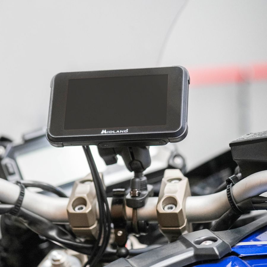 Adapter aus Aluminiumlegierung mit RAM-Kugel für Lenkerhalterungen für Bikeplay Guardian
