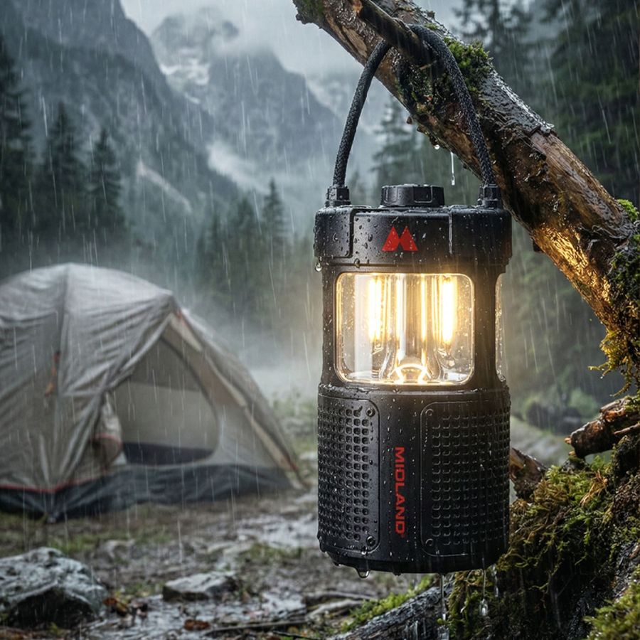 ER LANTERN LED-LaternemitBluetooth-Lautsprecher