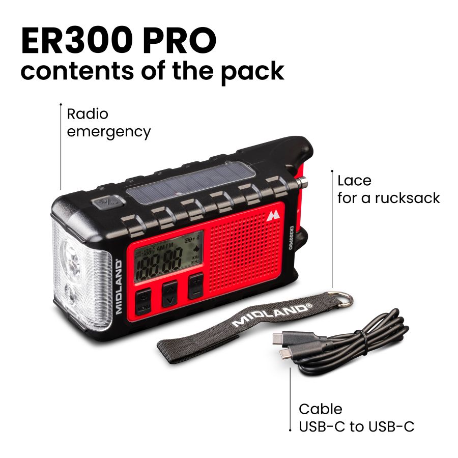 ER 300 Pro das BluetoothNotfallradio