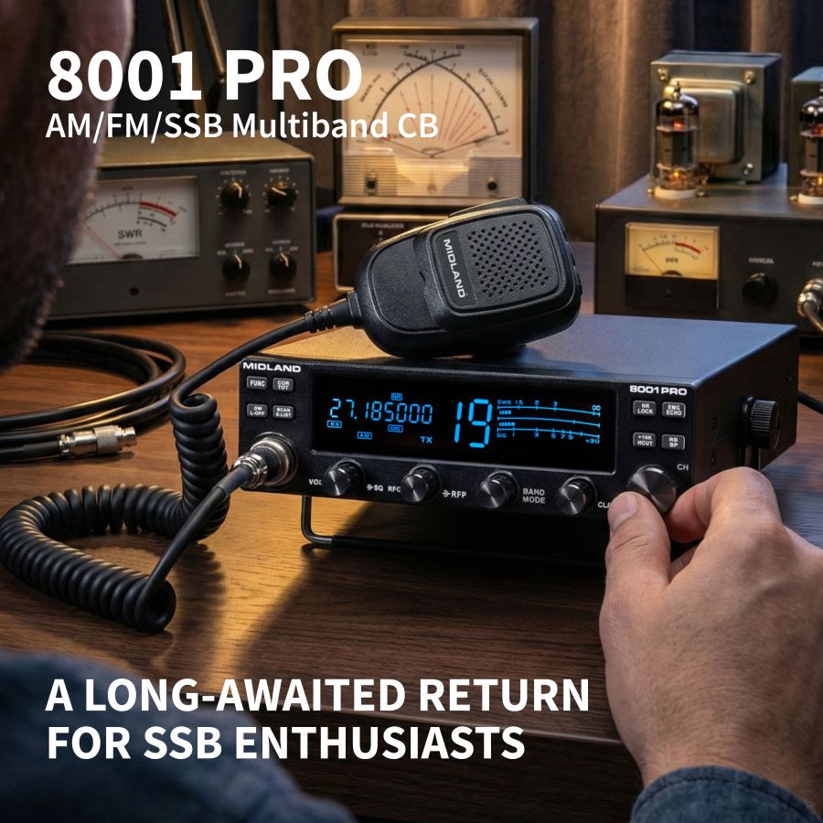 8001 PRO - SSB-Kommunikation