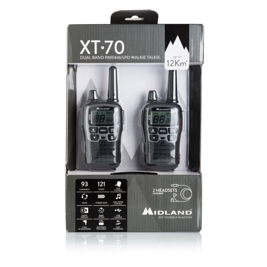 Midland XT70​ Paar Handfunkgerät
