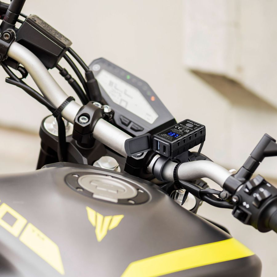 MP-H 2USB C/A – USB-Motorradladegerät