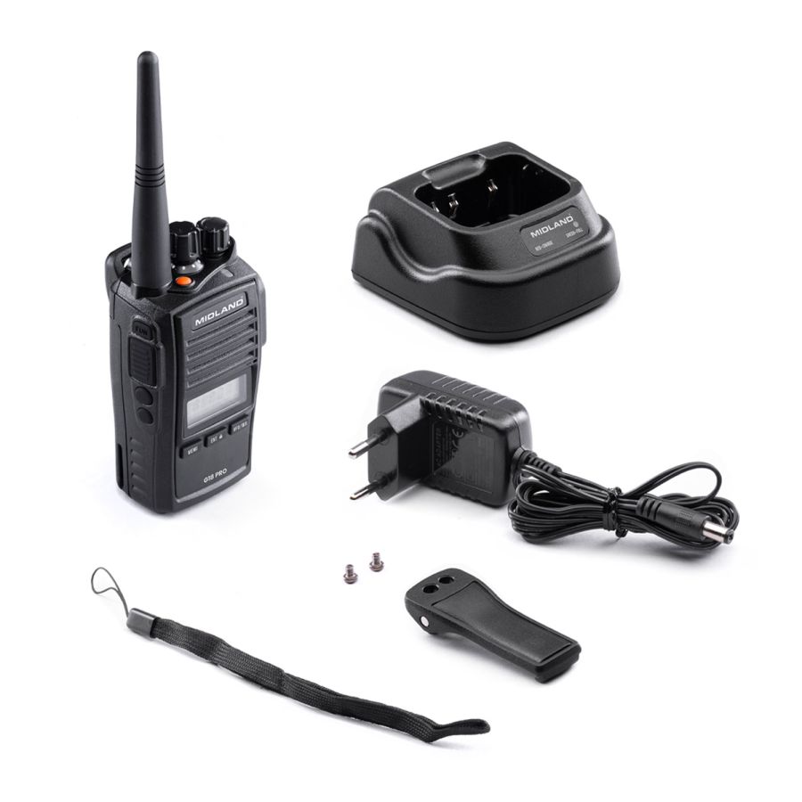 G18 PRO NC PROFESSIONAL WALKIE TALKIE
