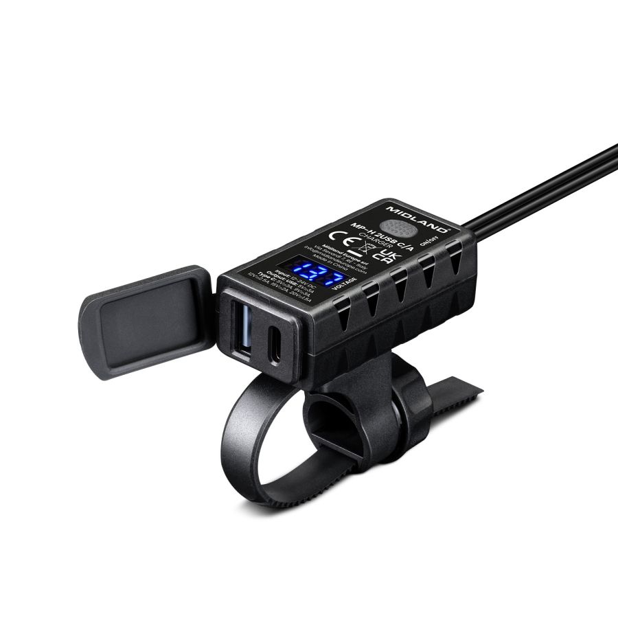MP-H 2USB C/A – USB-Motorradladegerät