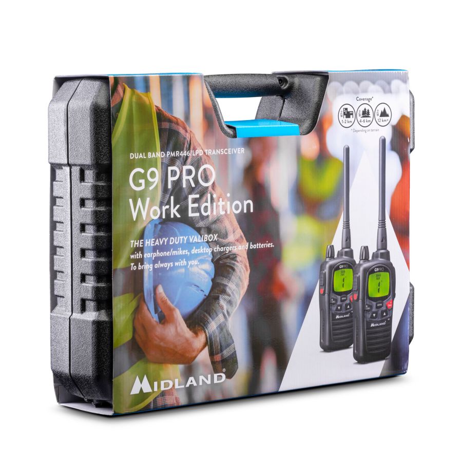 Midland G9 Pro Work Edition Walkie Talkie 
