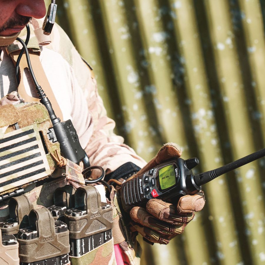 Midland Jagd-Kit Walkie Talkie Schwarz