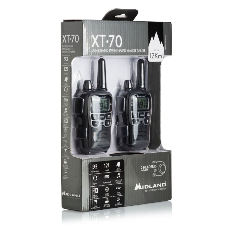 Midland XT70​ Paar Handfunkgerät