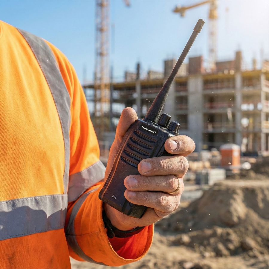 D10 das erste Digital-/Analogfunkgerät PMR446/DMR446