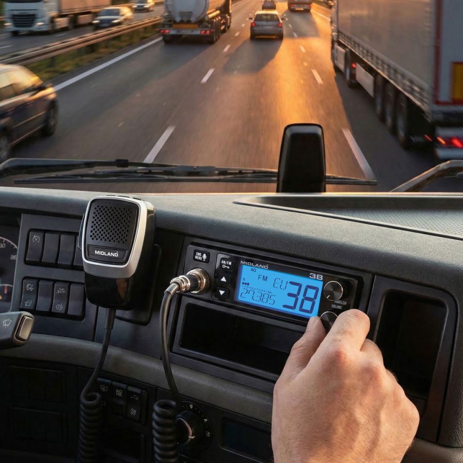 38 - CB-Funkgerät fürs Fahrzeug