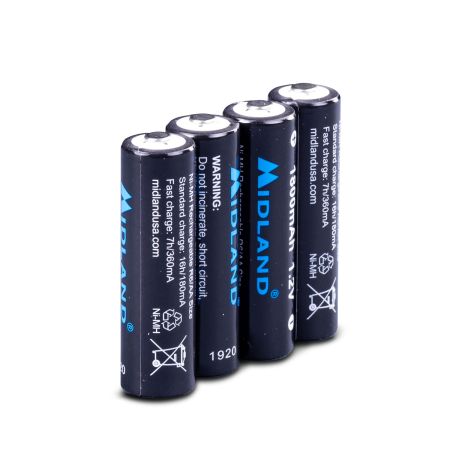 Wiederaufladbare AA-Batterien Midland
