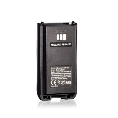 PB D200 Pacco Batteria Radio Midland 