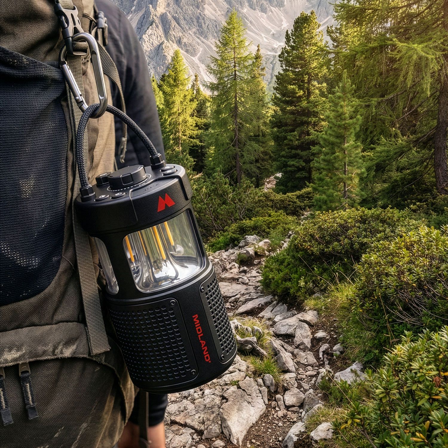 ER LANTERN LED-LaternemitBluetooth-Lautsprecher