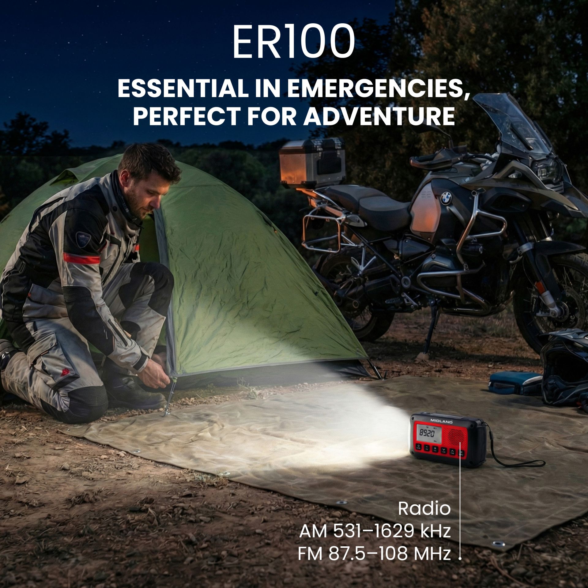 ER100 POWERBANK FÜR DEN NOTFALL