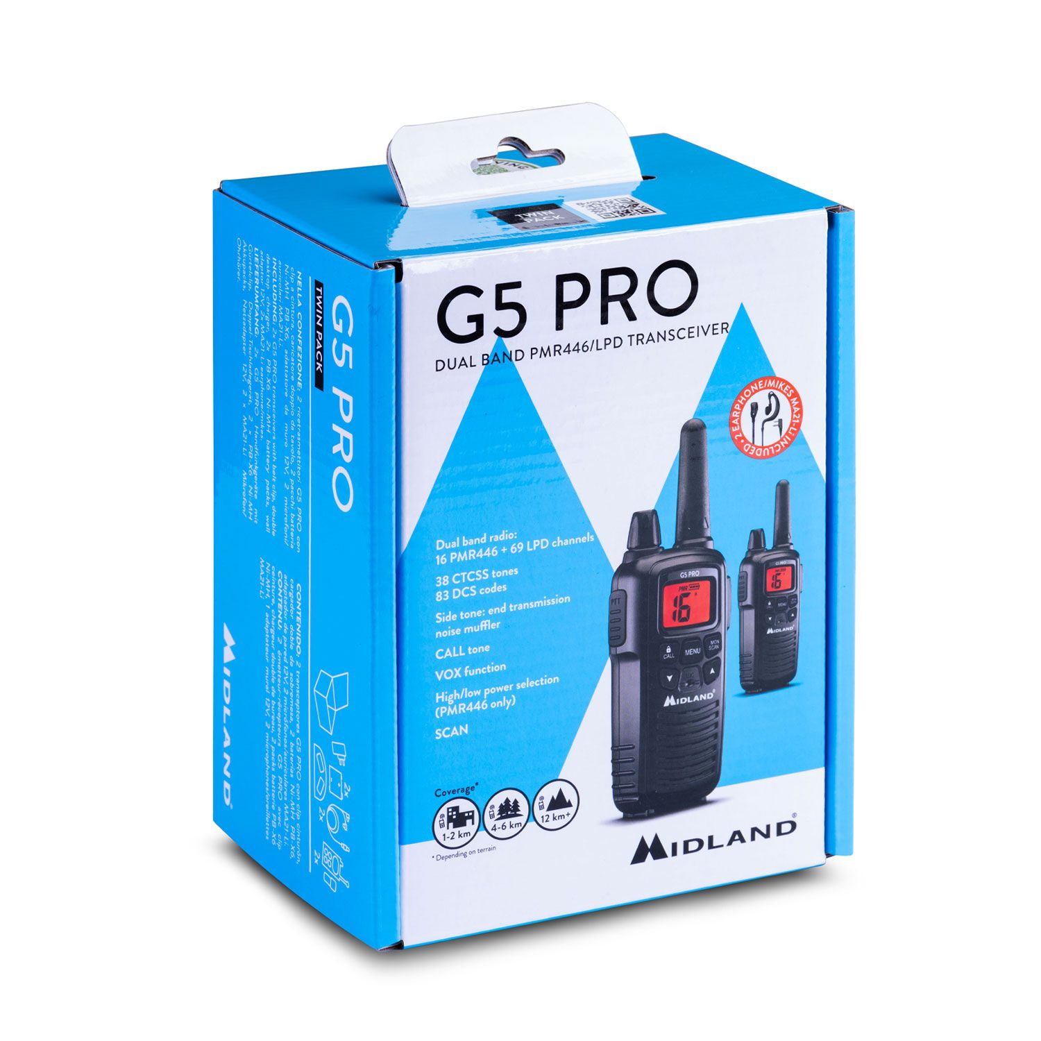 G5 PRO - PMR446 / LPD FUNKGERÄT