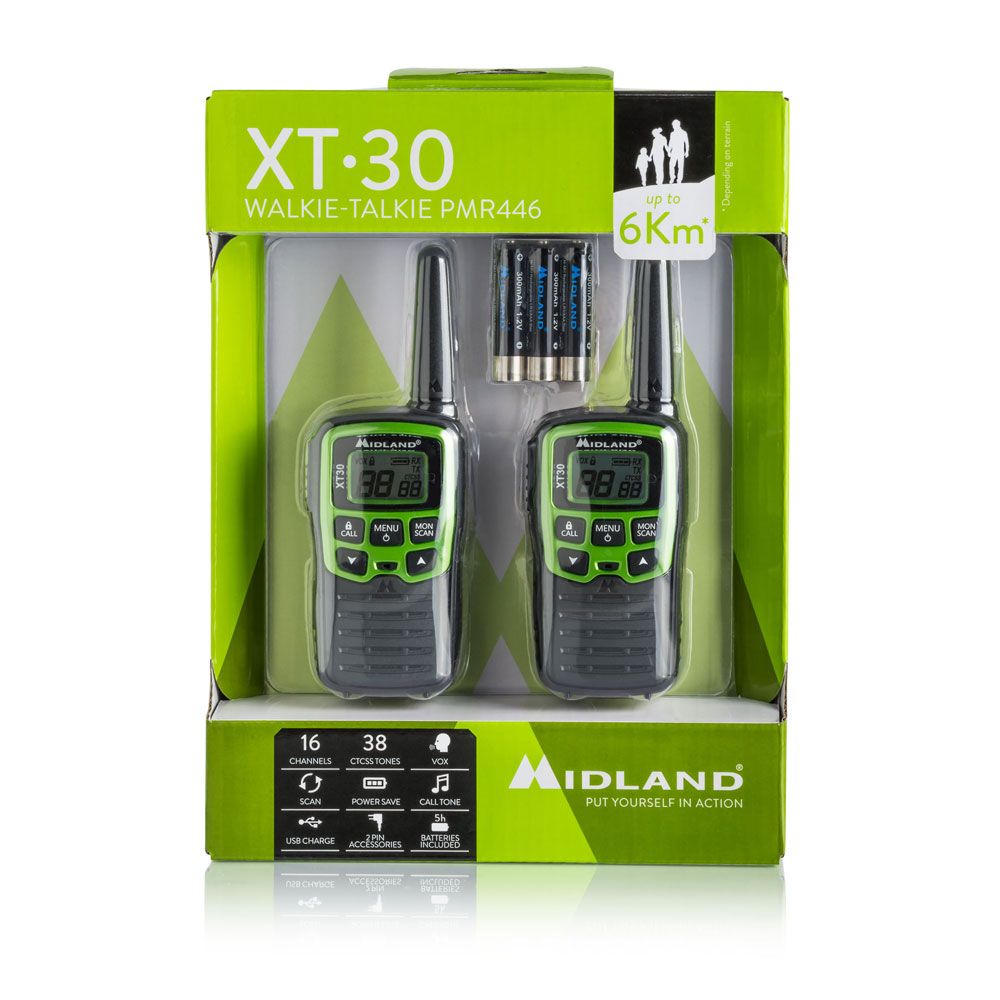 Midland XT30 Paar Handfunkgerät