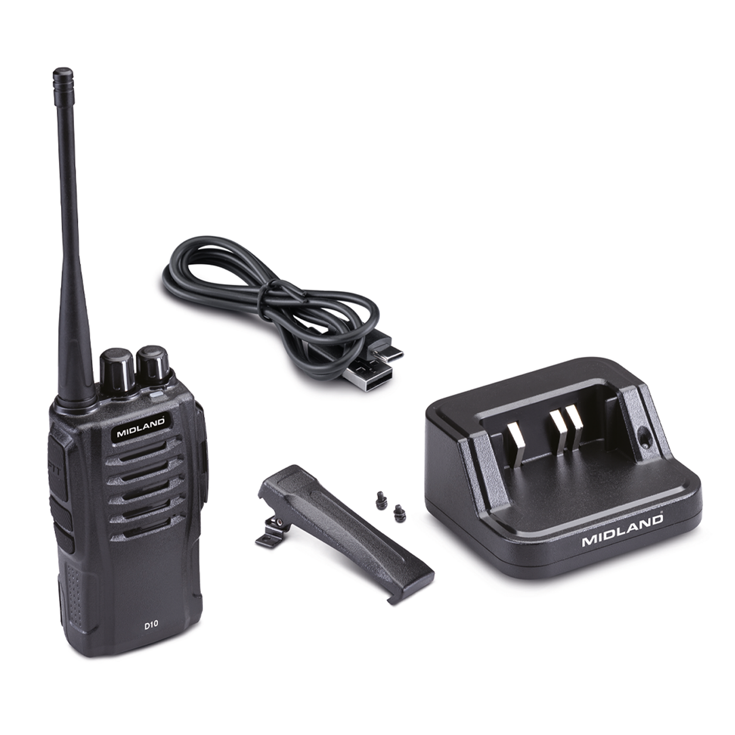 D10 das erste Digital-/Analogfunkgerät PMR446/DMR446