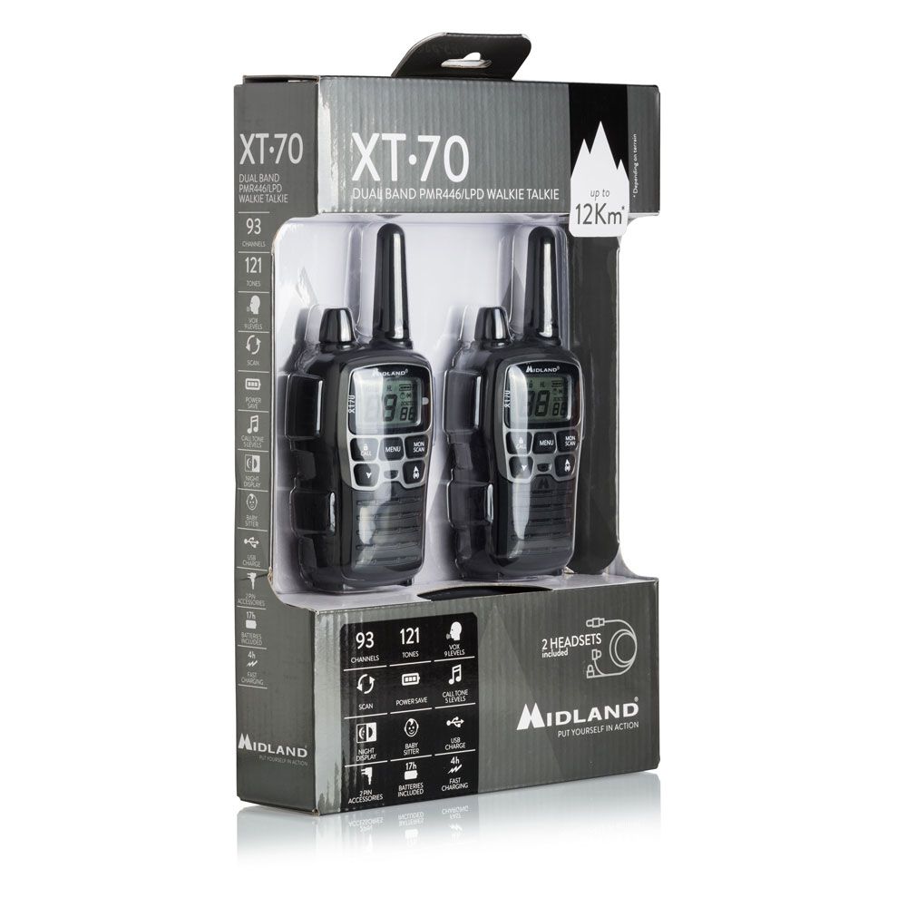 Midland XT70​ Paar Handfunkgerät