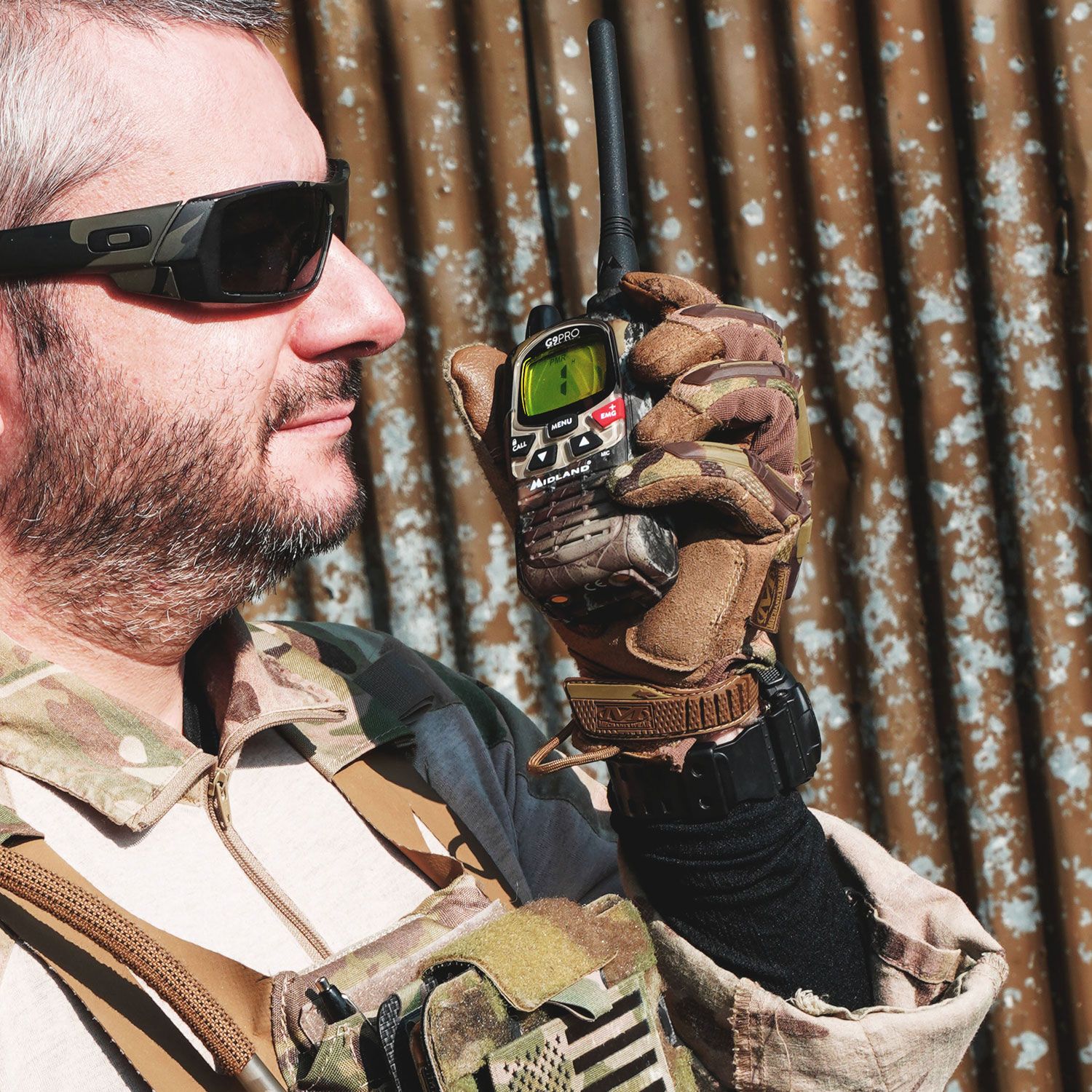 Midland Jagd-Kit Walkie Talkie Camouflage