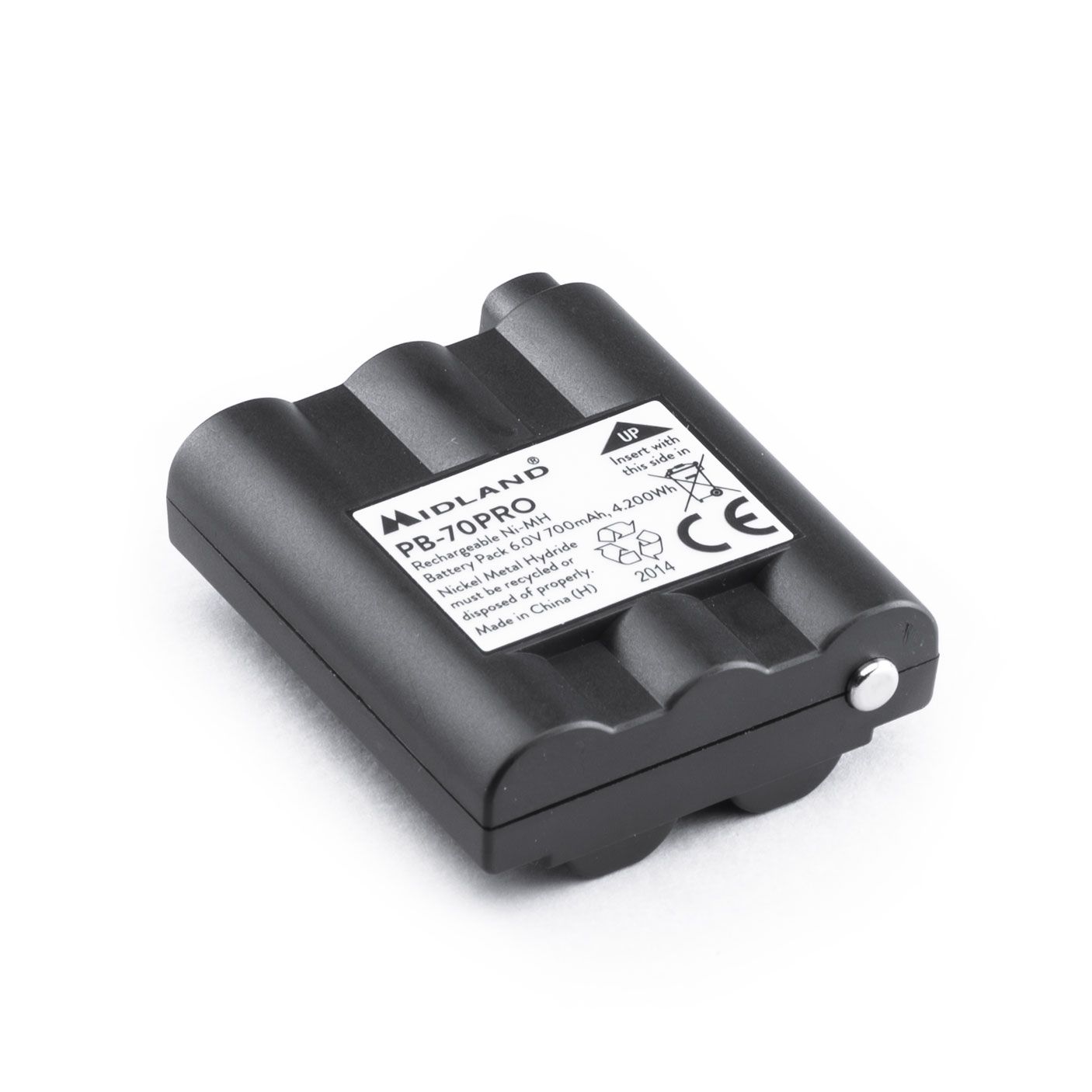 PB70 Ni-MH 700mAh Wiederaufladbarer Akku für Midland XT70 PRO Funkgerät