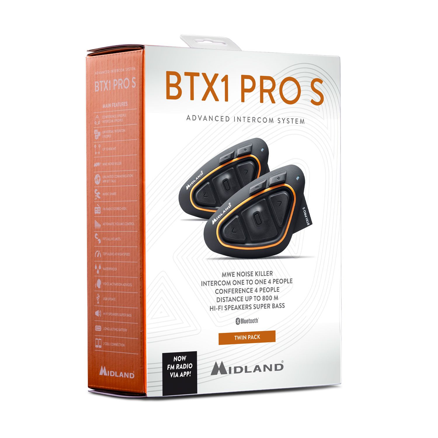 Midland BTX1 Pro S 2022 Intercom 