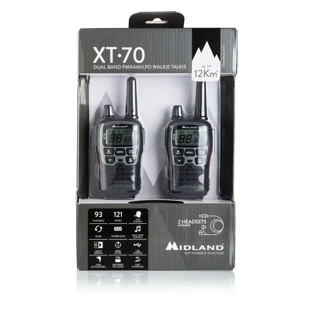 Midland XT70​ Paar Handfunkgerät