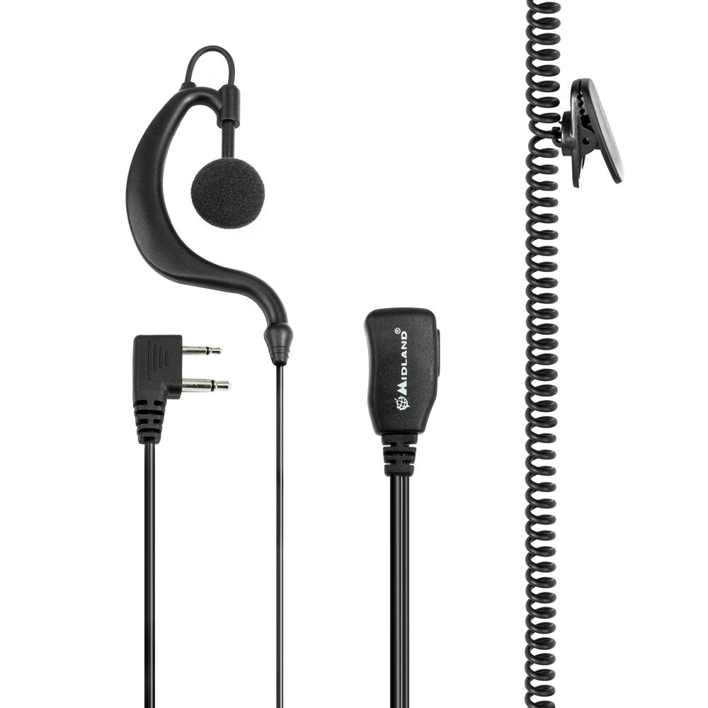 A21 M Ohrhörer-Mikrofon, 2 Pin für Midland
