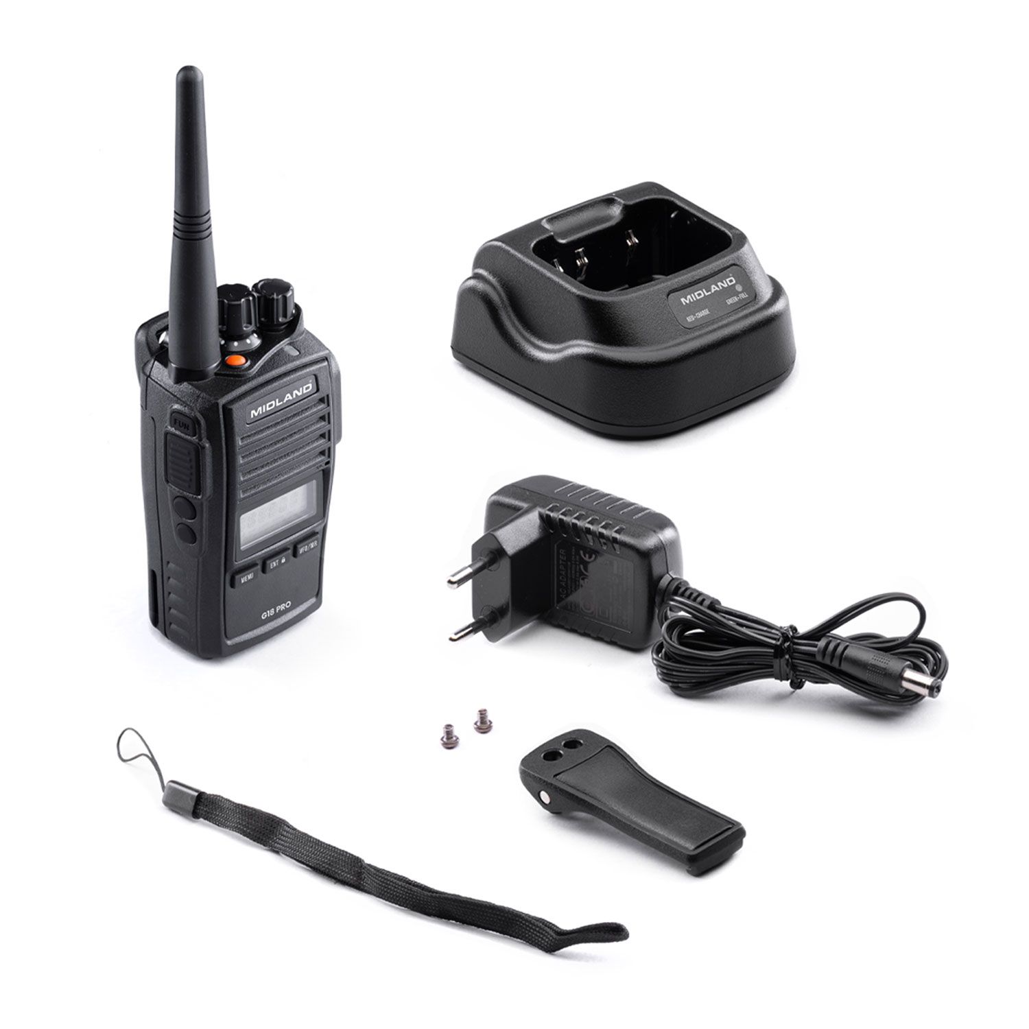 G18 PRO NC PROFESSIONAL WALKIE TALKIE