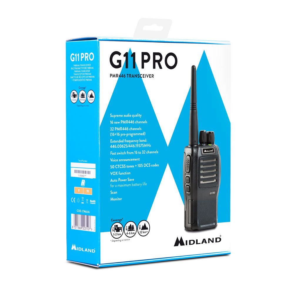 Midland G11 Pro Funkgerät