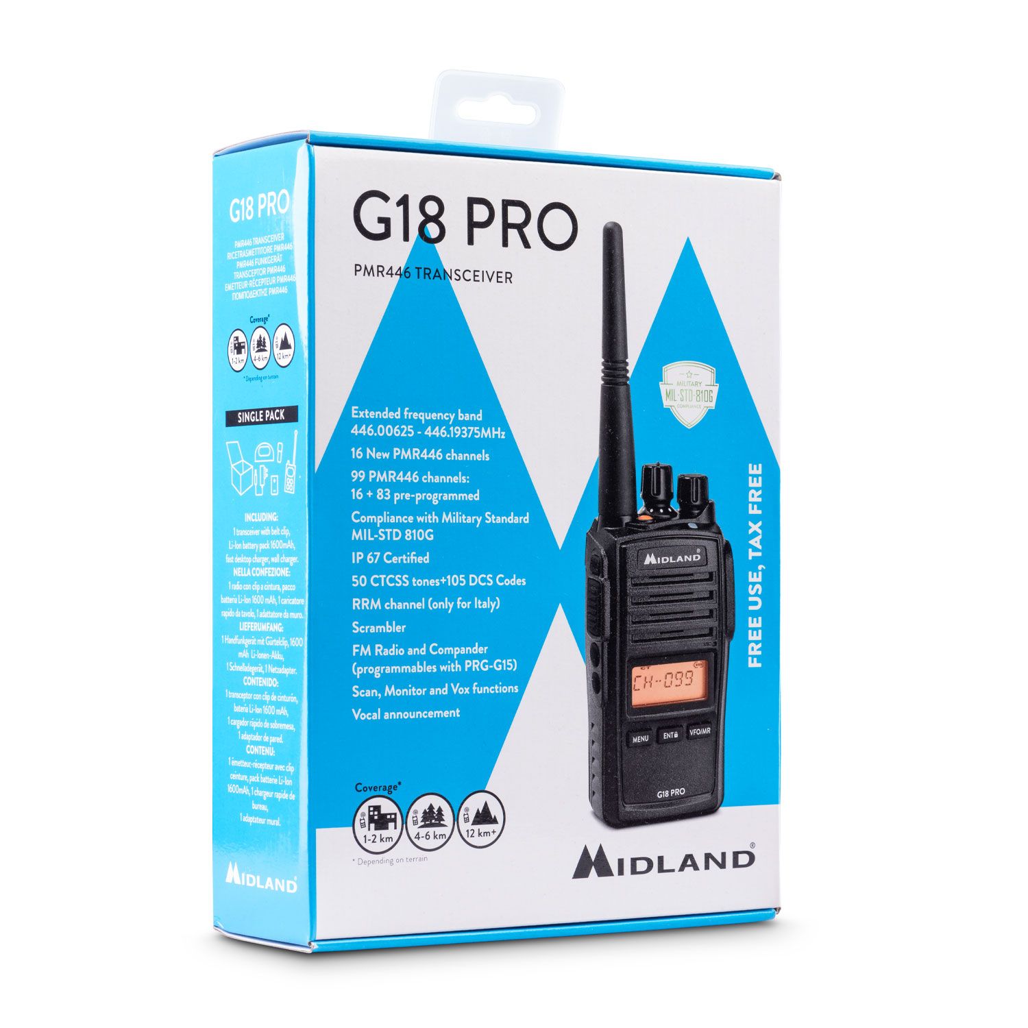Midland G18 Pro Funkgerät