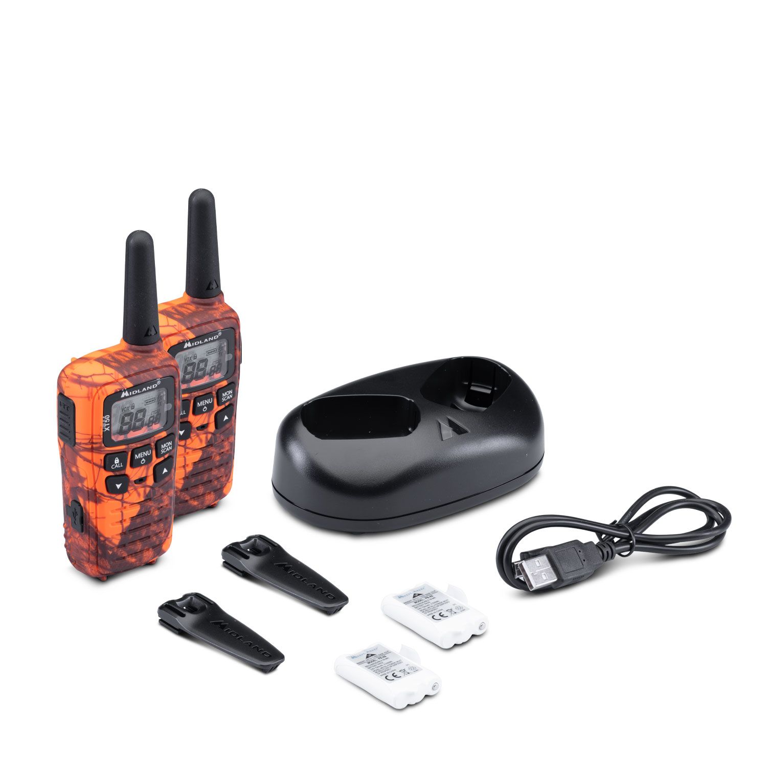 Midland XT50 Doppelpack Walkie-Talkies
