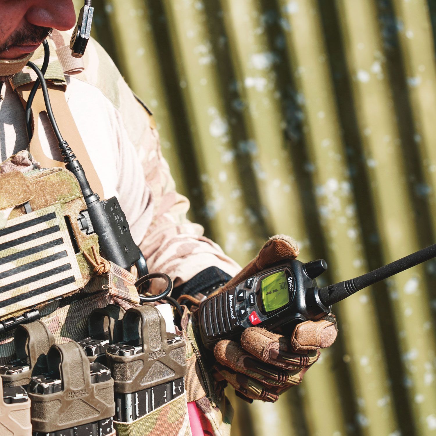Midland Jagd-Kit Walkie Talkie Schwarz