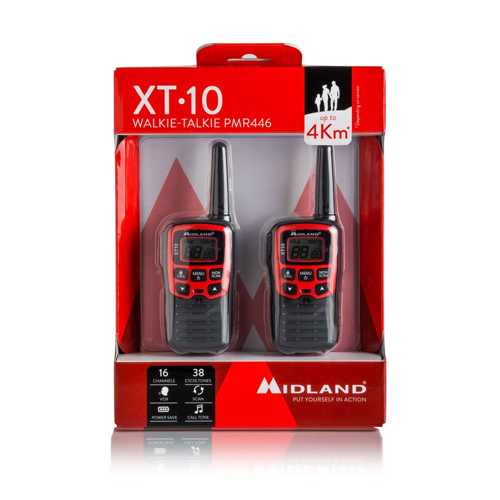 Midland XT10 Paar Handfunkgerät