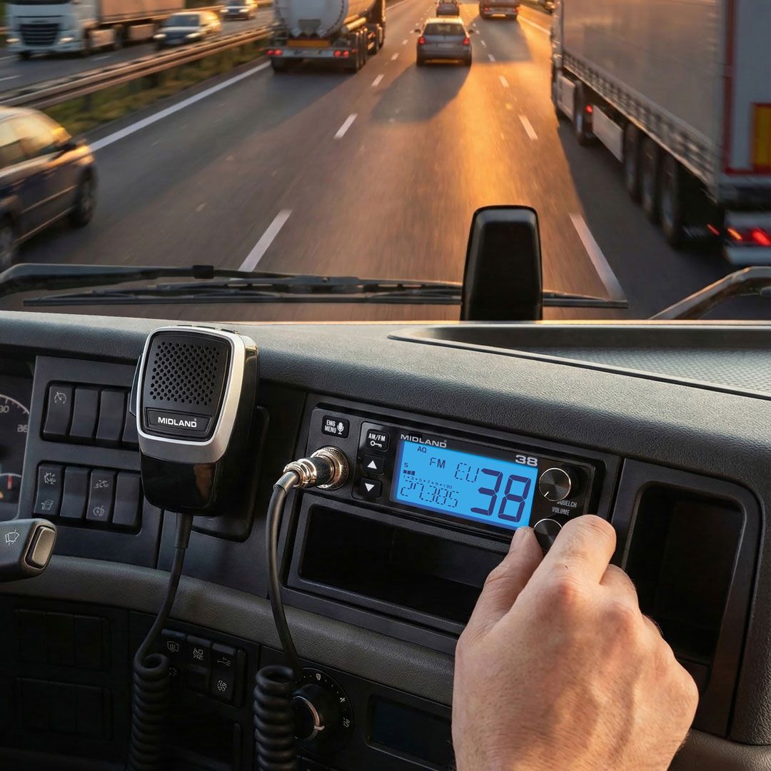38 - CB-Funkgerät fürs Fahrzeug