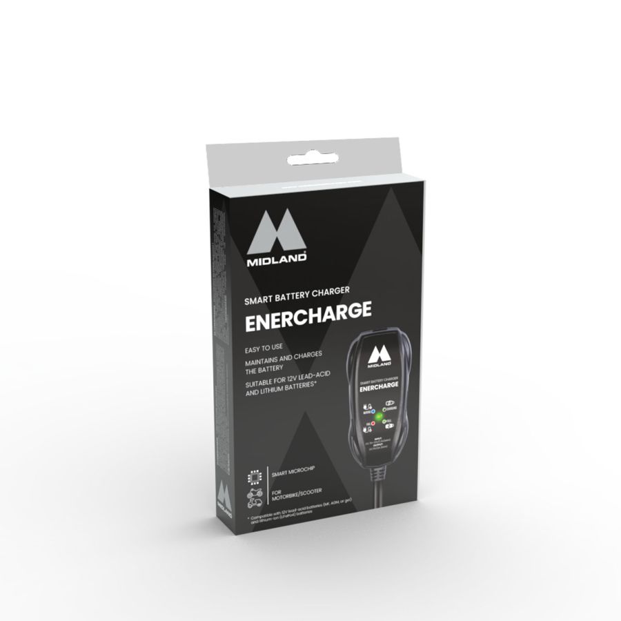 Enercharge Ladegerät fur das Ihre Motorradbatterie