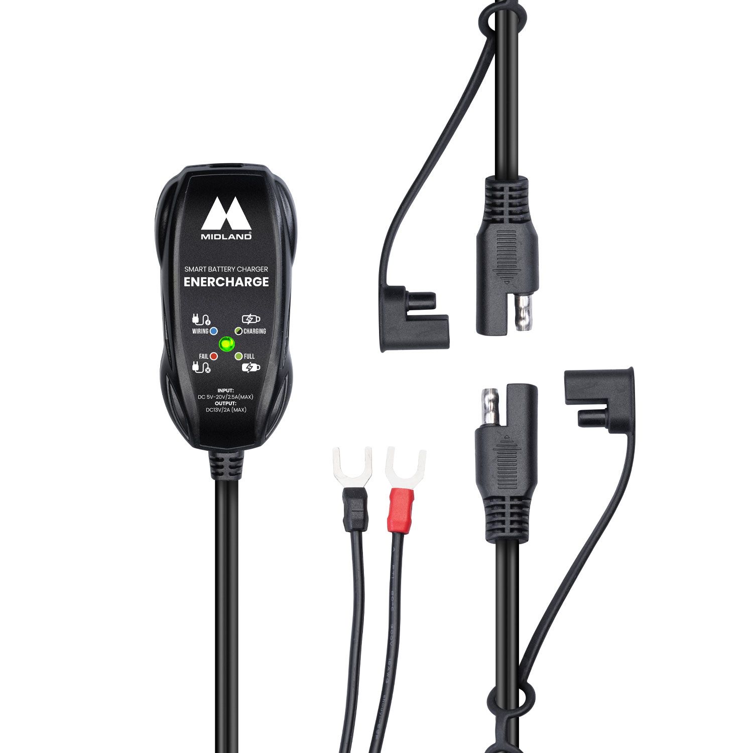 Enercharge Ladegerät fur das Ihre Motorradbatterie
